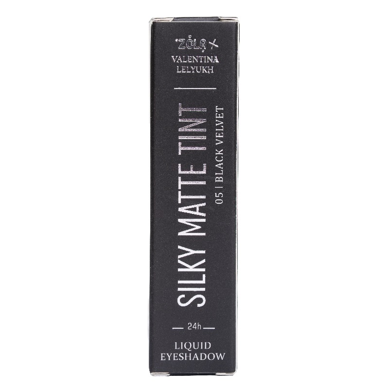 Жидкие тени Silky Matte Tint 05 Black Velvet