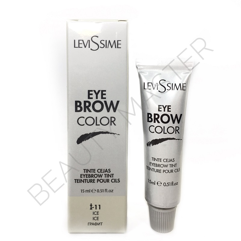 Levissime Eye brow color краска i-11 ice пепельный
