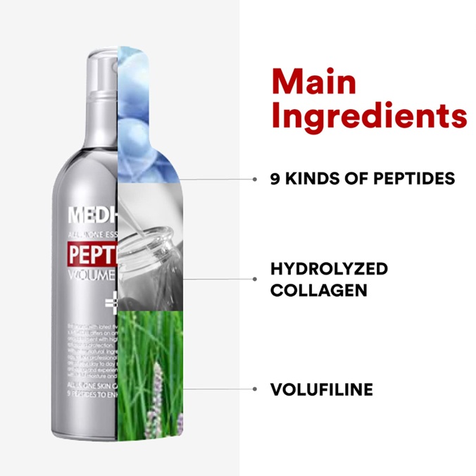 MEDI-PEEL Эссенция с пептидами для упругости кожи Peptide 9 Volume All In One Essence Pro 100 мл