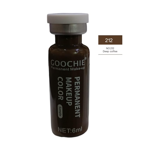 Пігмент для перманентного макіяжу Deep coffee 212, 6 мл