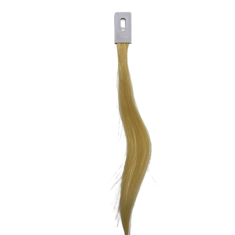 Тест-пасмо натуральне, блонд 9 РГТ, 1 шт (на білому тримачі)