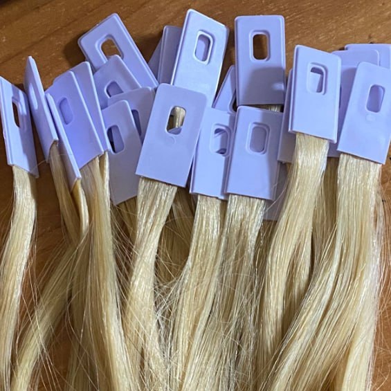 Тест-пасмо натуральне блонд 9 РГТ, 1 шт