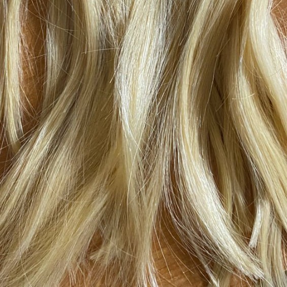 Тест-пасмо натуральне, блонд 9 РГТ, 1 шт (на білому тримачі)