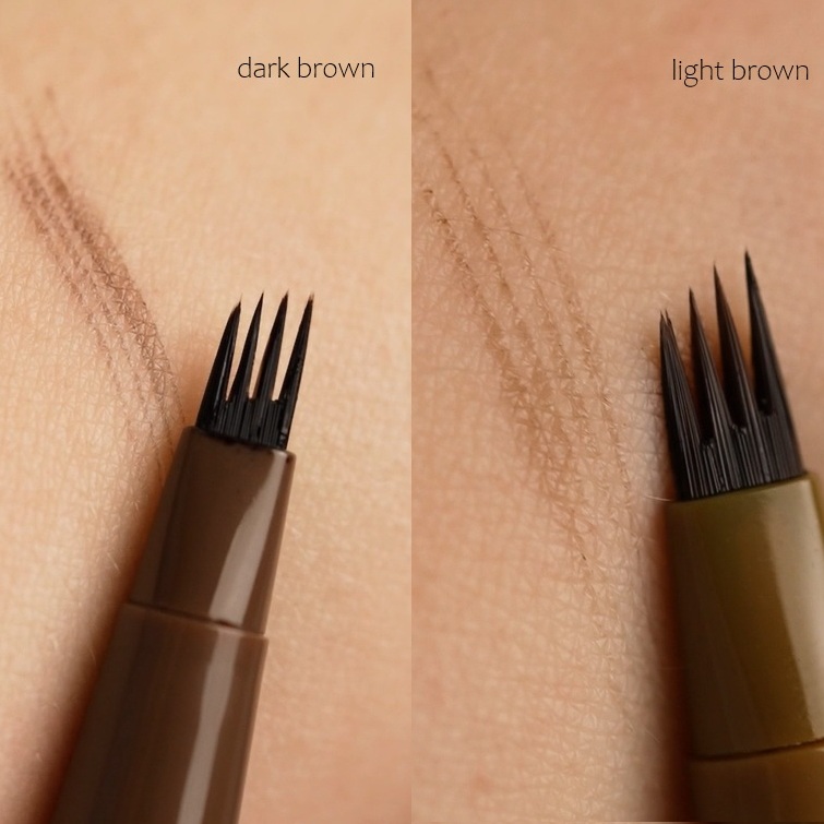 ZOLA x Makarevich Kredka do brwi z pędzelkiem quattro Light Brown