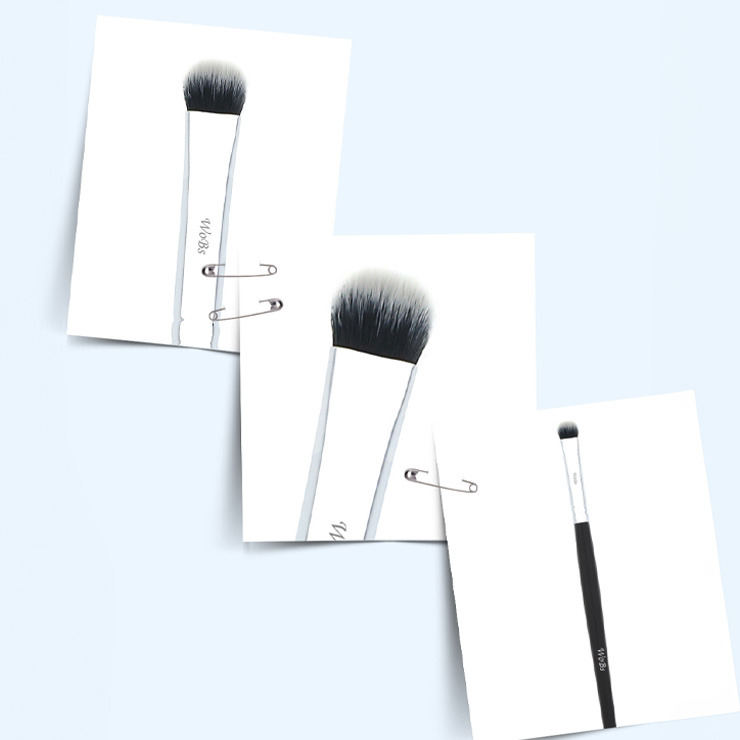 WOBS Кисть W3256 для теней, консилера и корректора, синтетика