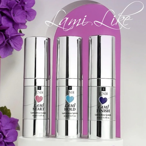 LENDI Lami Like Zestaw do laminacji rzęs i brwi 3 x 10 ml