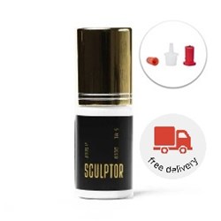 SCULPTOR Gold glue 5 ml, tiempo de adhesión 0,5 seg.