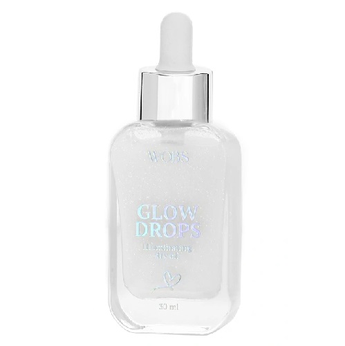 WOBS Glow Drops Illuminating Dry Oil for Body GALAXY 30 ml (1.01 fl oz)
