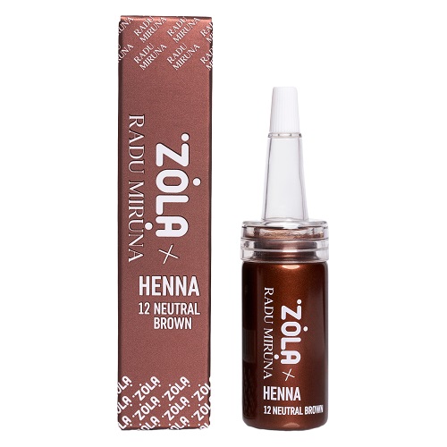 ZOLA x RADU MIRUNA Хна професійна для брів 12 NEUTRAL BROWN 10 г