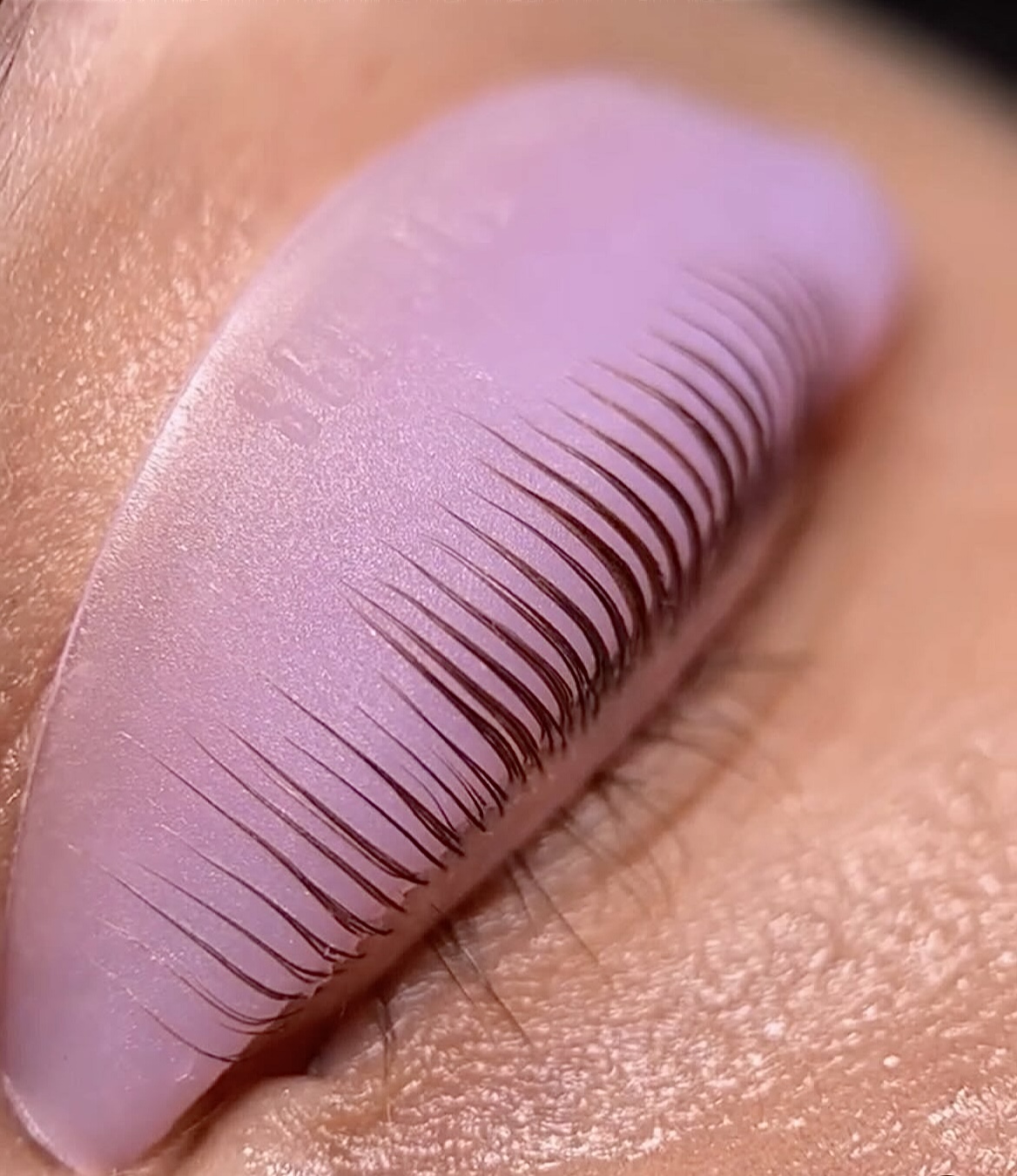 SCULPTOR Zestaw niebarwionych wałeczków silikonowych OPEN LOOK MIX Lavender 4 pary