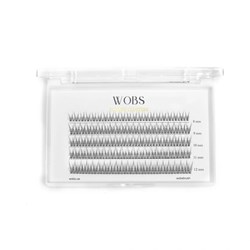 Lashes FISH TAIL FOXY 10D, 0.07, L, mix 8-12 mm
