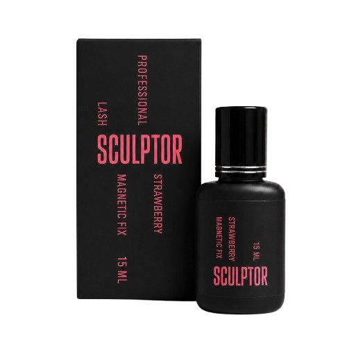 SCULPTOR MAGNETIC FIX for Fast Lash Fixation STRAWBERRY 15 ml (0.51 fl oz)