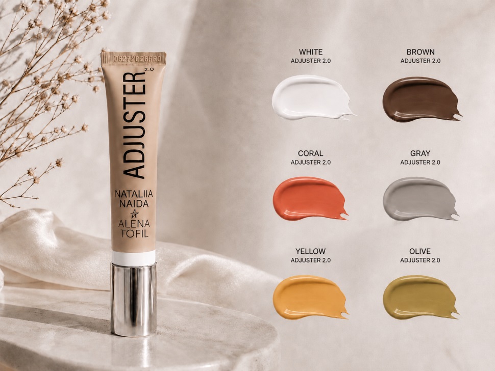 ALENA TOFIL X NATALIIA NAIDA ADJUSTER 2.0 OLIVE 20 ml (0.68 fl oz)