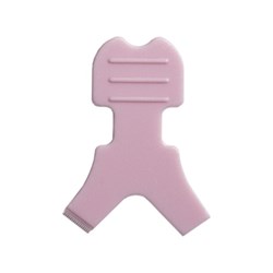 Aplicador en forma de Y rosa claro