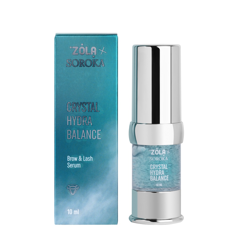 ZOLA × SOROKA Crystal Hydra Balance Brow and Lash Serum