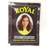 Хна Royal darkest brown темно-коричневая