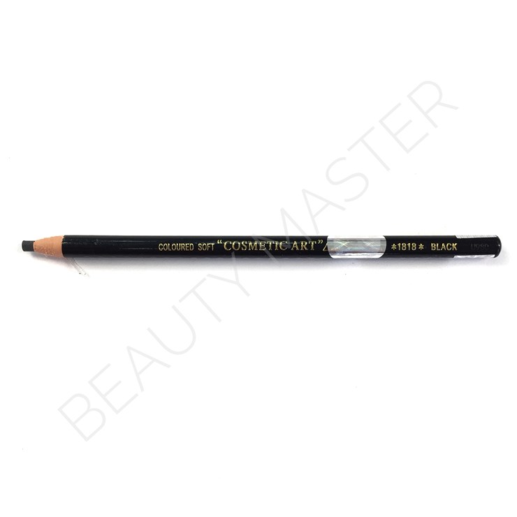 Self-sharpening pencil for eyebrows Black