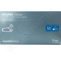 Перчатки nitrilex Classic нитр., фиолетовые, р.M, пачка 100шт