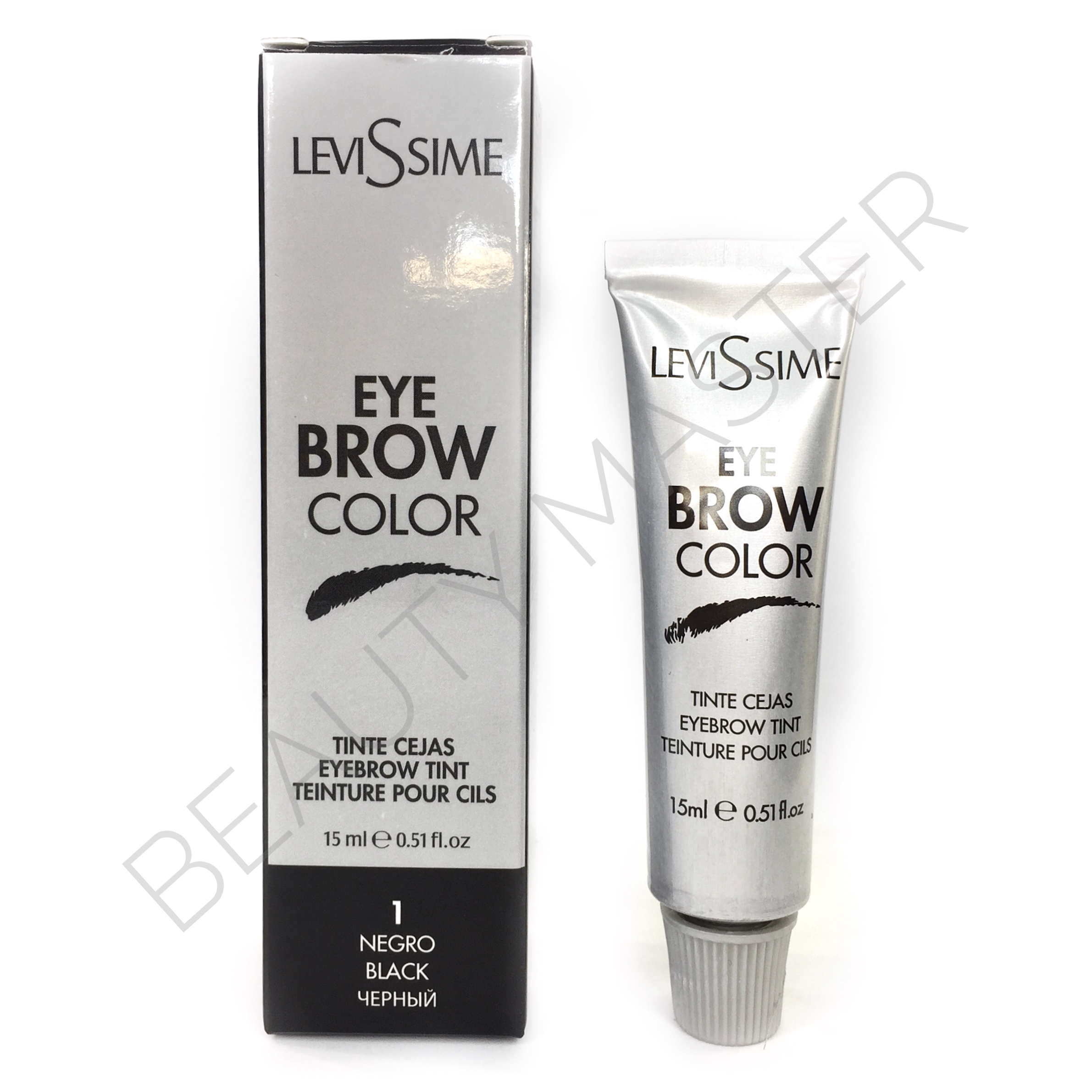 Levissime Eye brow color краска 1 черный