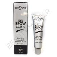 Levissime Eye brow color фарба 1 чорна