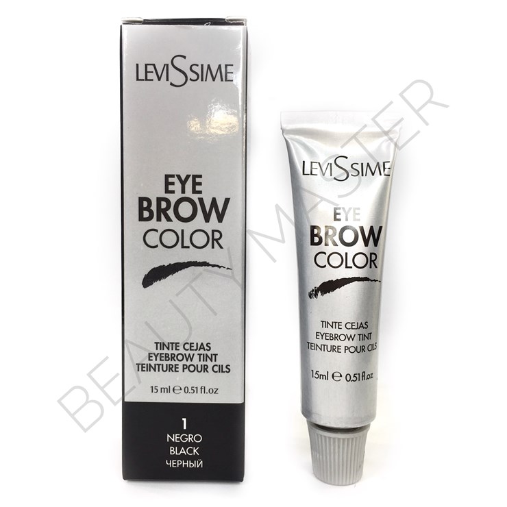 Levissime Eye brow color 1 black