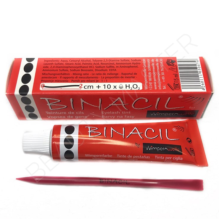 BINACIL Black eyebrow tint 15 ml