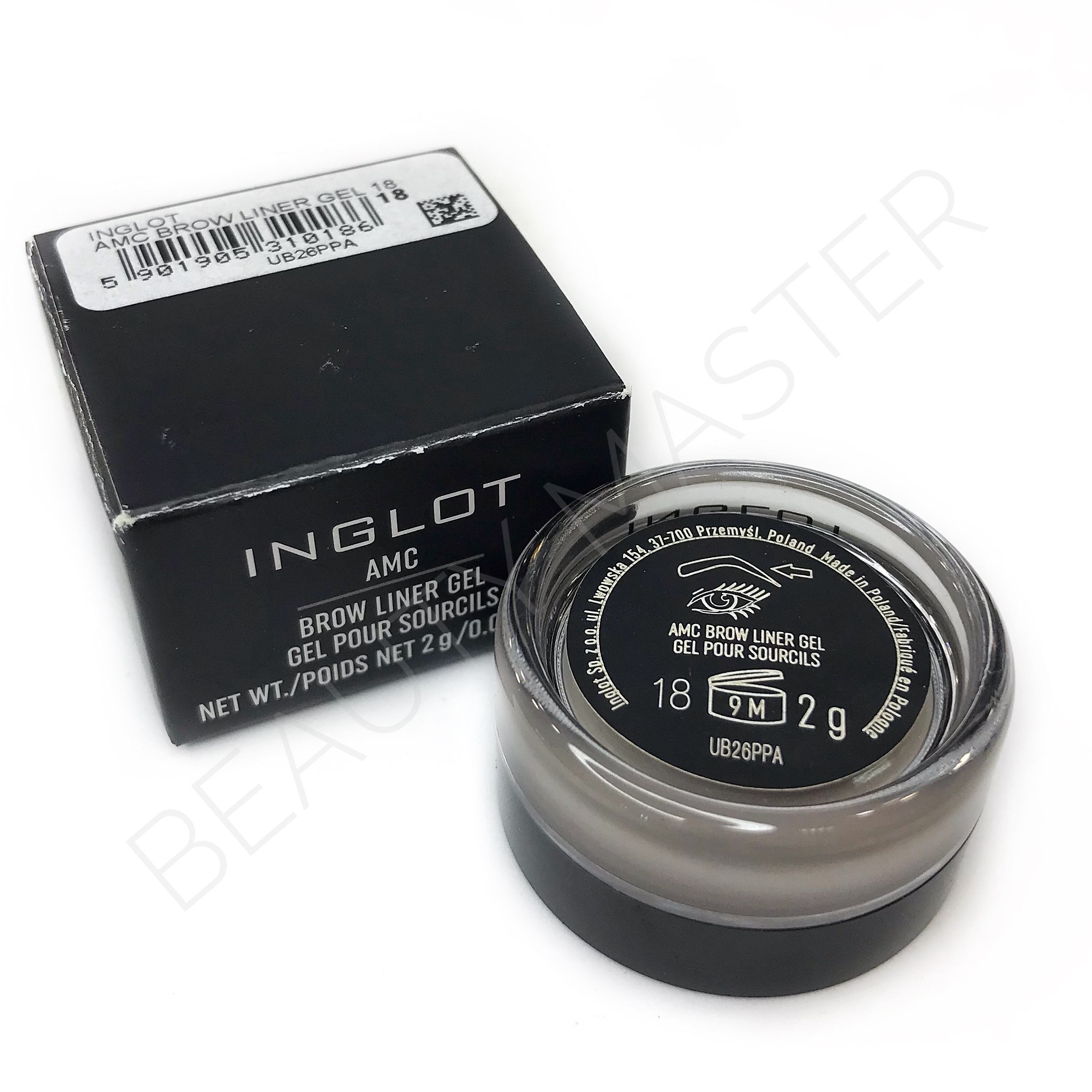 Inglot помадка для бровей brow liner 18