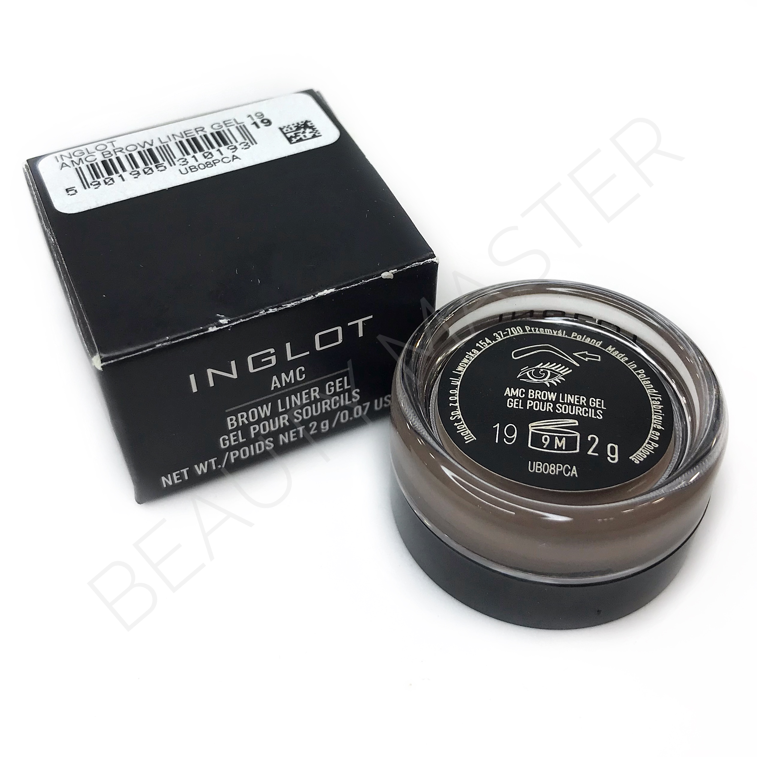 Inglot помадка для бровей brow liner 19+подарок силикон. разбавитель