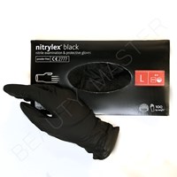 Перчатки nitrylex Black нитр., черные, р.L, пара