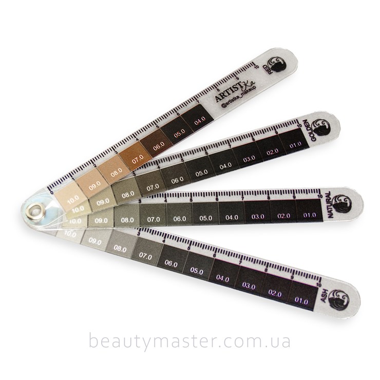 ARTISTKA UGT meter-ruler (4 rulers) for work on color