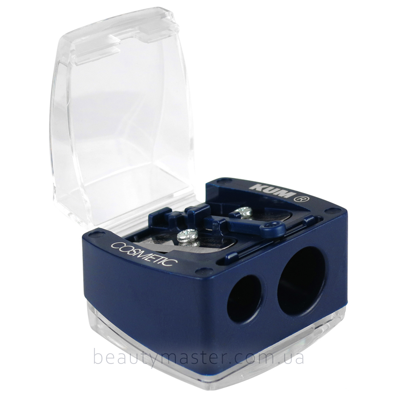 KUM Підстругачка косметична подвійна з контейнером