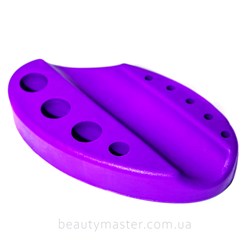 Oval silicone stand for caps and PM machines