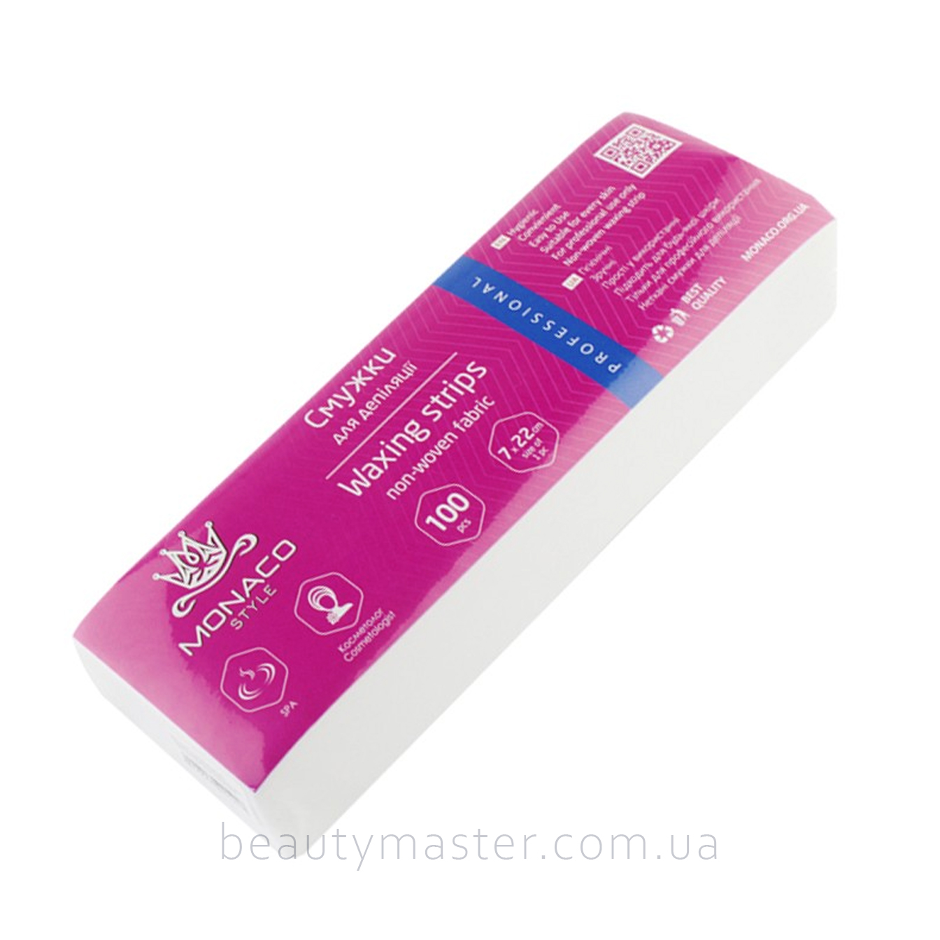 Monaco style Бумажные полоски для депиляции воском нетканые