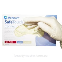 Перчатки White нитрил. белые, р.S, пара Medicom Safetouch Advanced
