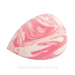 ZOLA Esponja super suave gota blanca y rosa, mármol