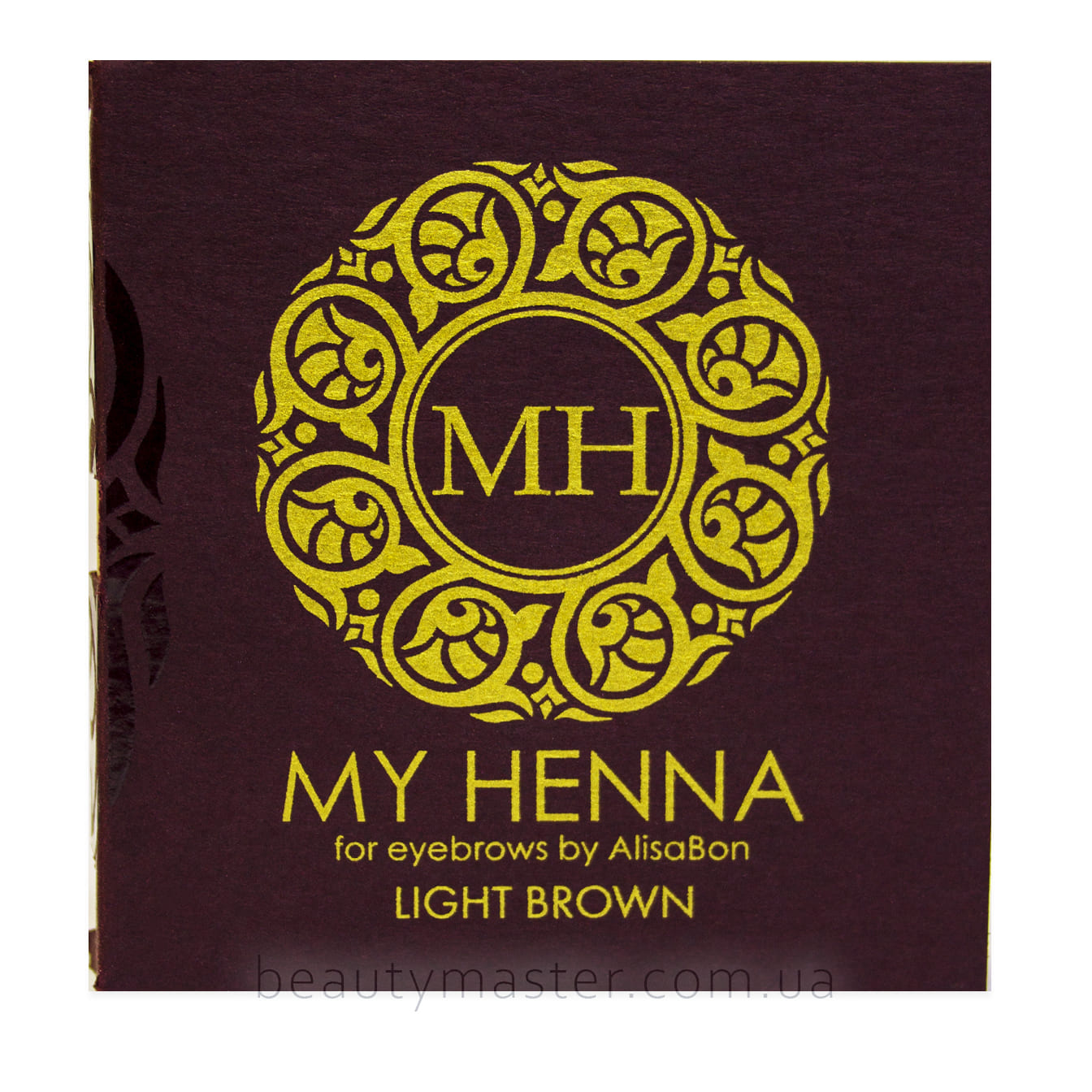 MY HENNA Хна для окраски бровей ( светло-коричневая) 2 мл от Alisa Bon