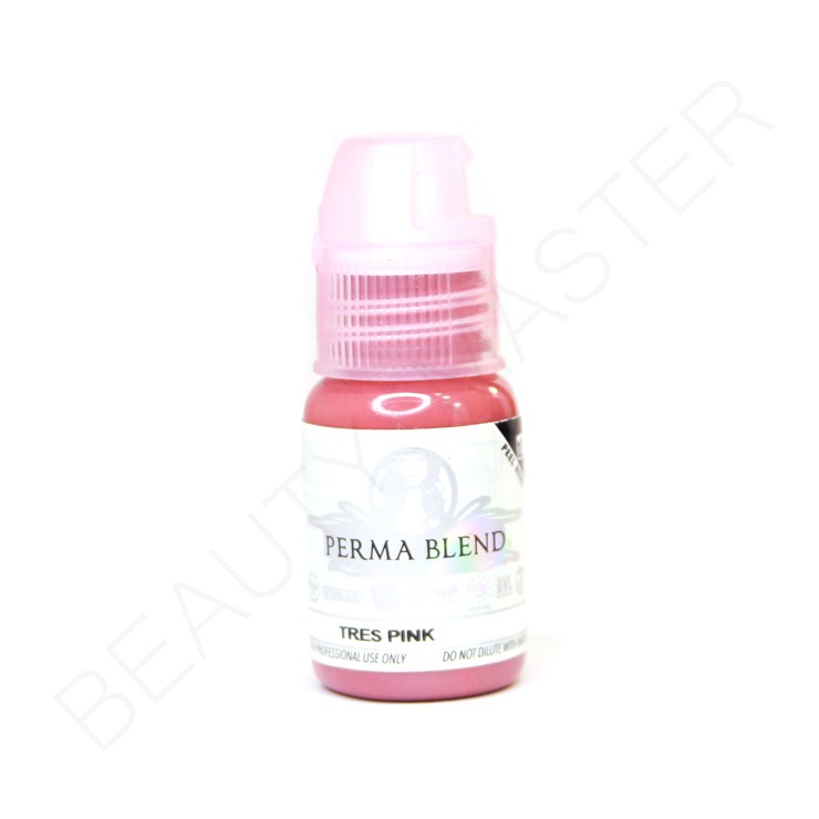 Pigment Perma Blend, TRES PINK, 15 ml, USA (lip palette)