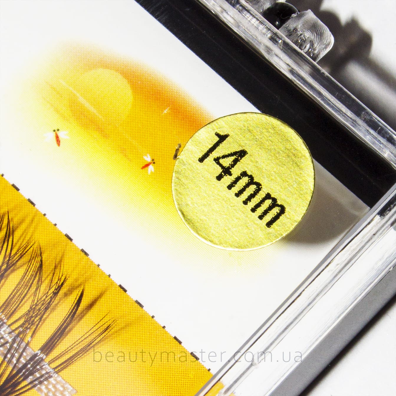 Ресницы Nesura 20D 14мм пучковые безузелковые