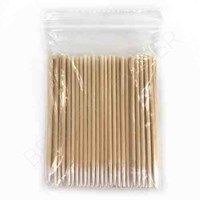 Microsticks Thin cotton swabs, wood 100 pcs