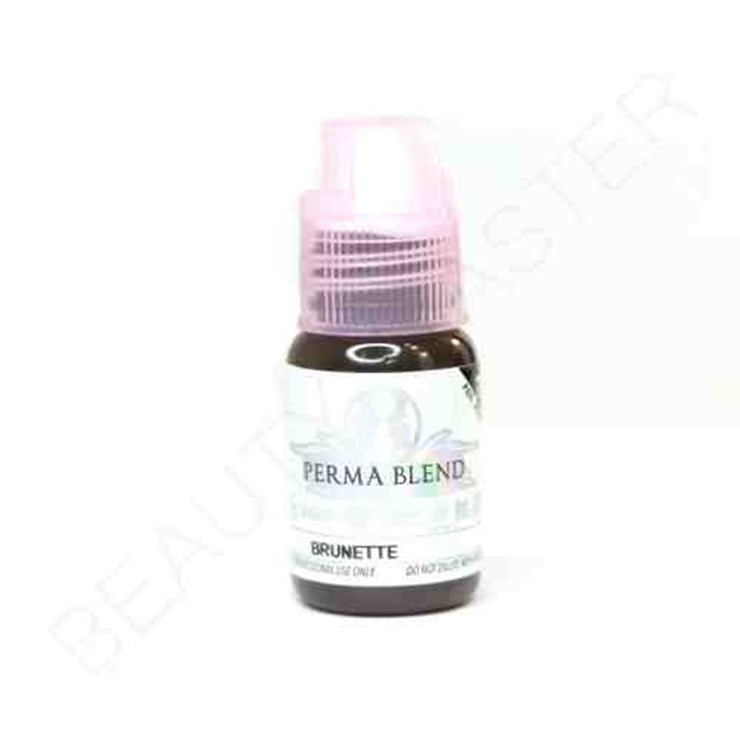 Пигмент Perma Blend, BRUNETTE, 15 ml, USA (палитра брови, стрелки)
