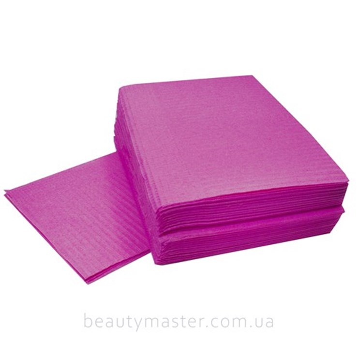 Raspberry waterproof napkin (for the table) 25 pcs