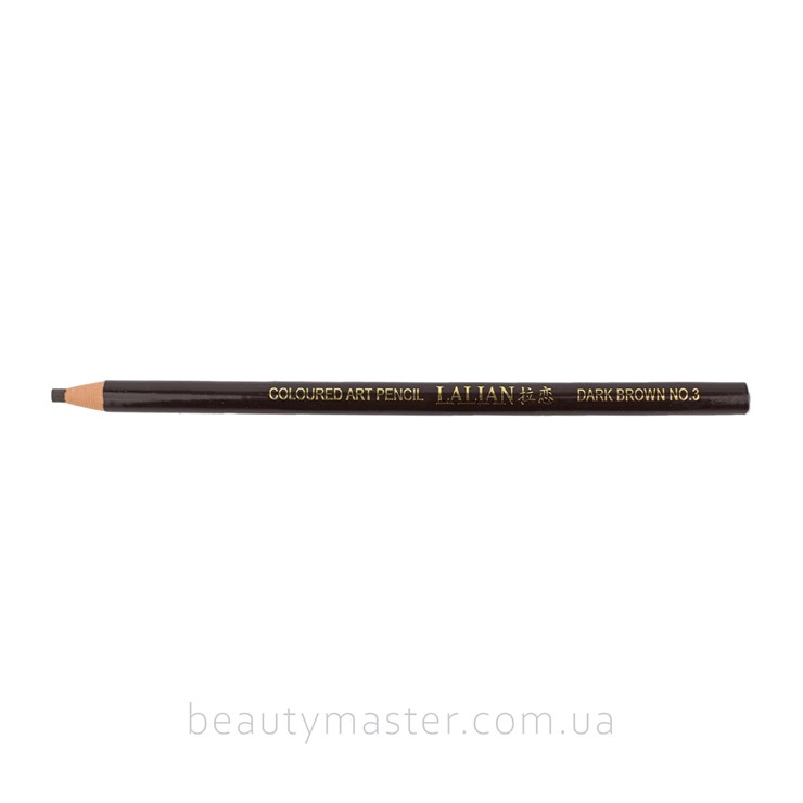 Self-sharpening eyebrow pencil Dark Brown
