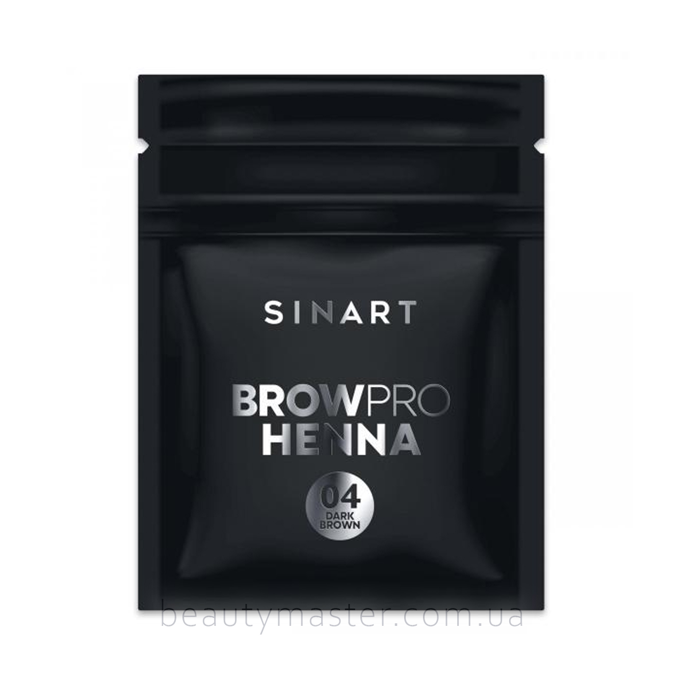 Sinart Хна для брів Browpro henna 04 dark brown sachet 1.5g