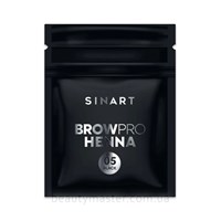 Sinart Хна для бровей Browpro henna 05 black sachet 1.5g