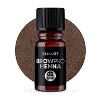 Sinart Browpro henna for eyebrows 02 special brown 5g