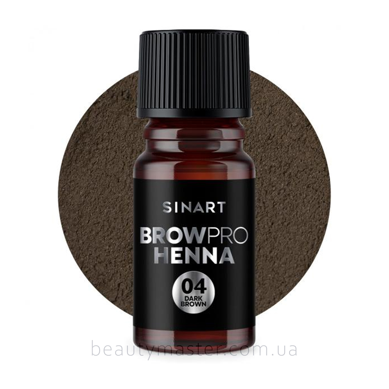 Sinart Хна для брів Browpro henna 04 dark brown 5 g