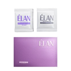 Elan 01 gel eyebrow paint set in a box (sachet of colors + oxidizer)