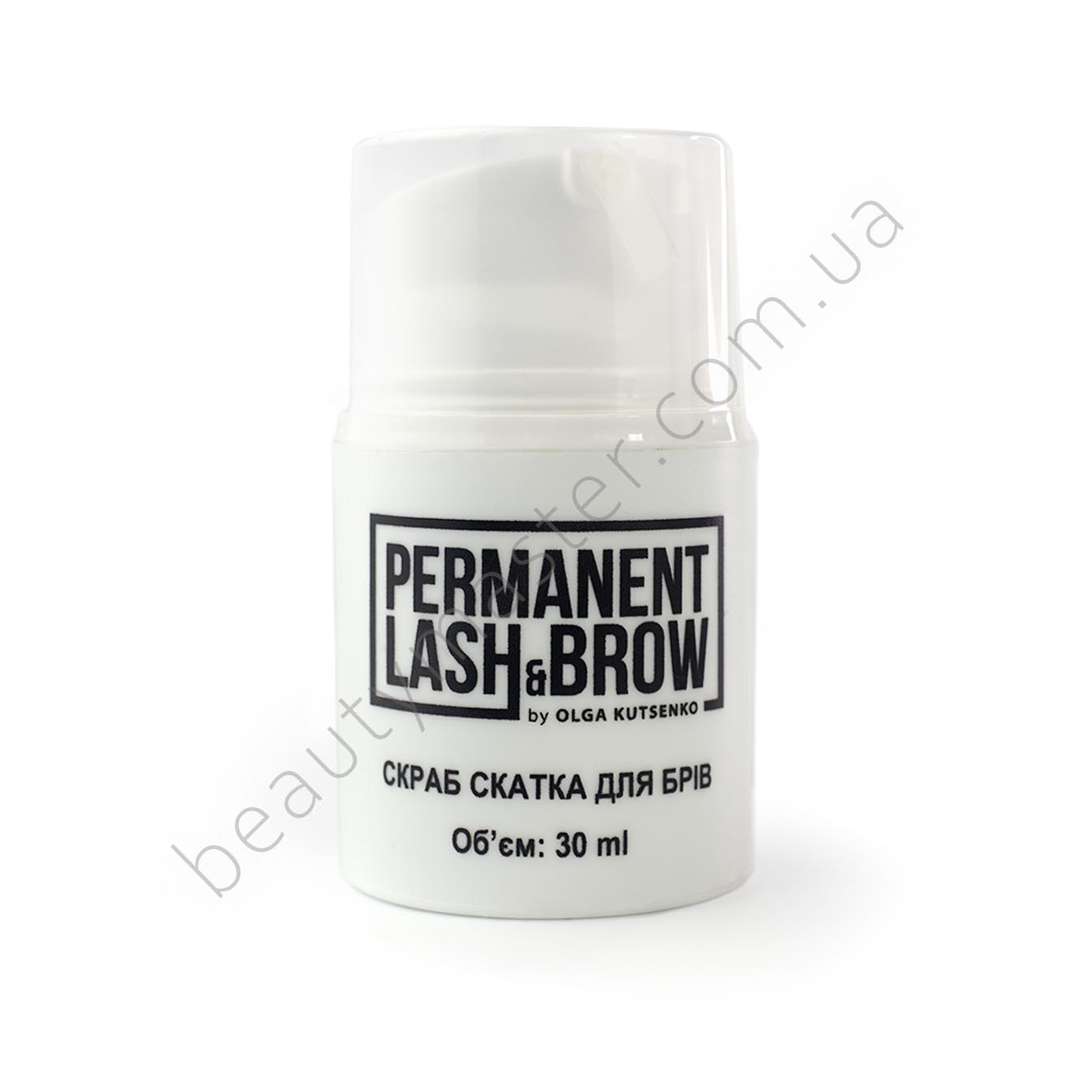 Permanent lash&brow Скраб-скатка з дозатором 30мл