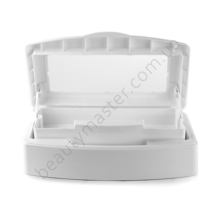 White container for disinfection