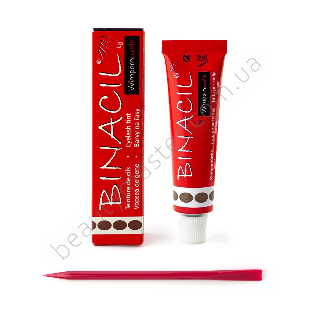 BINACIL Краска для бровей коричневая brown